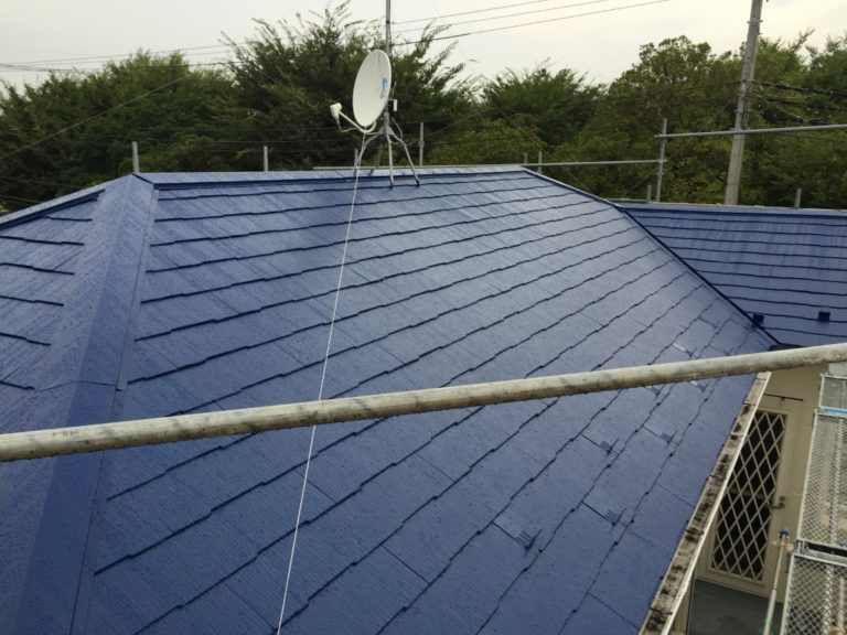 千葉県千葉市のお客様（木造住宅）｜屋根の塗装工事 施工事例