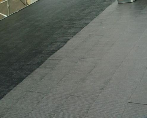 屋根の塗装工事