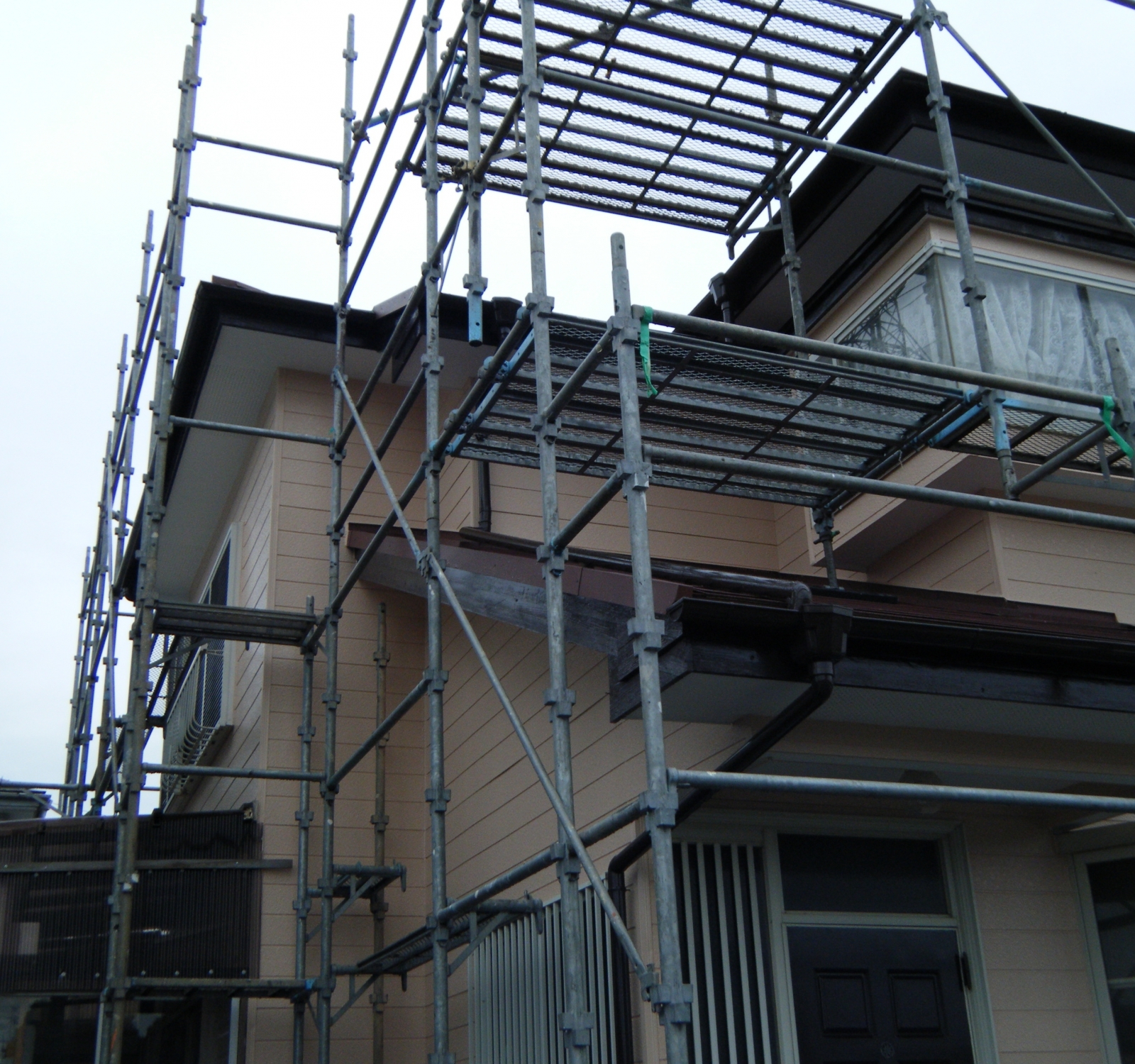 足場組立作業