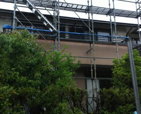 足場組み立て工事