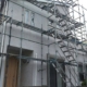 架設足場の組み立て工事