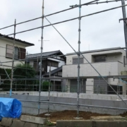 新築住宅の足場工事