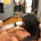 ミルクを飲む子猫