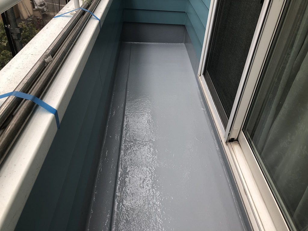 ベランダの防水工事
