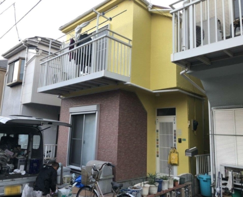 外壁の塗装工事