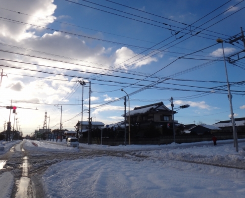 雪の日