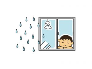 雨の日