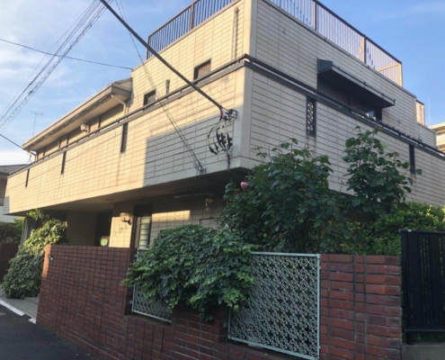 外装の現場調査