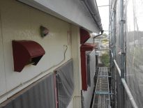 千葉県習志野市のT様邸にて外壁・鉄部の塗装工事