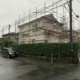 塗装工事（外壁・屋根）に伴う仮設足場の組み立て