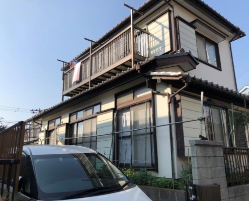 清潔感があり洗練されたホワイトカラーの外壁塗装