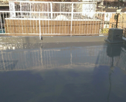 屋上の防水工事後