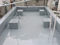 ビル屋上の防水工事（ウレタン通気緩衝工法）｜千葉県船橋市の物件にて雨漏り修理
