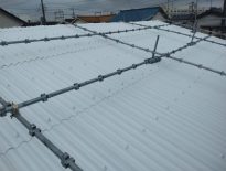 セメント系スレート屋根の塗装工事｜千葉県習志野市の戸建て住宅にて塗り替えリフォーム